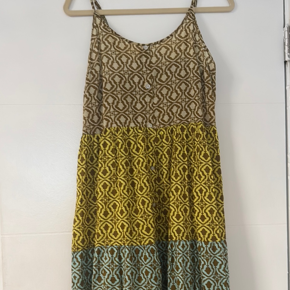 Zara Multicolor Patterned Dress